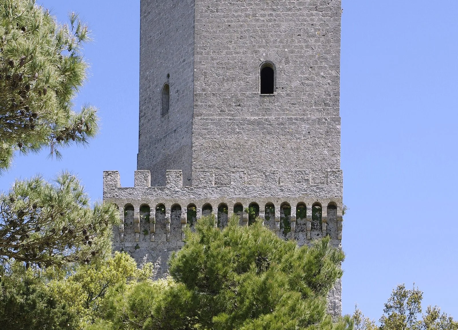 La torre del Castello di Venere a Erice
